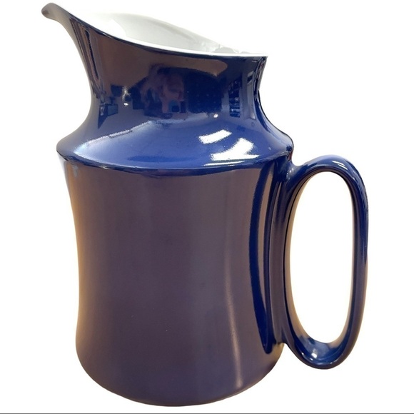 hispanogar Apean Porcelain, 7 inch tall pitcher, mid century modern - Picture 2 of 6